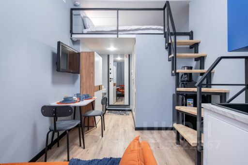 Студия, 18 м², 3/4 этаж