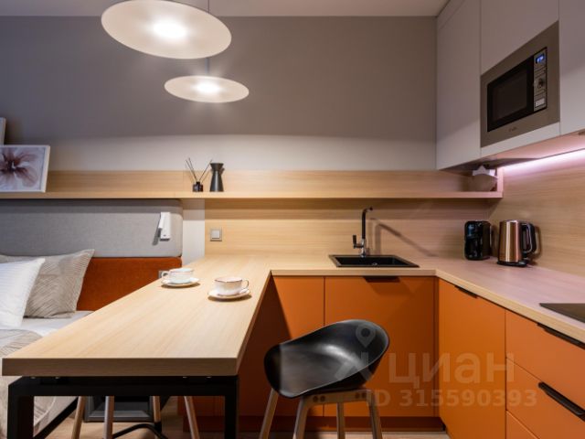 Апартаменты-студия, 27 м², 7/10 этаж