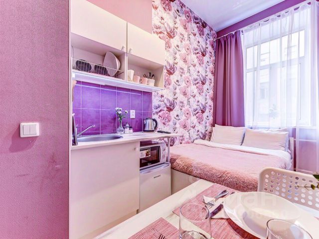 Студия, 15 м², 2/6 этаж