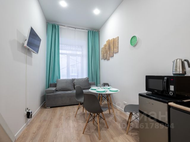 Студия, 25 м², 2/4 этаж
