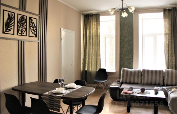 3-комн. апарт., 65 м², 2/4 этаж