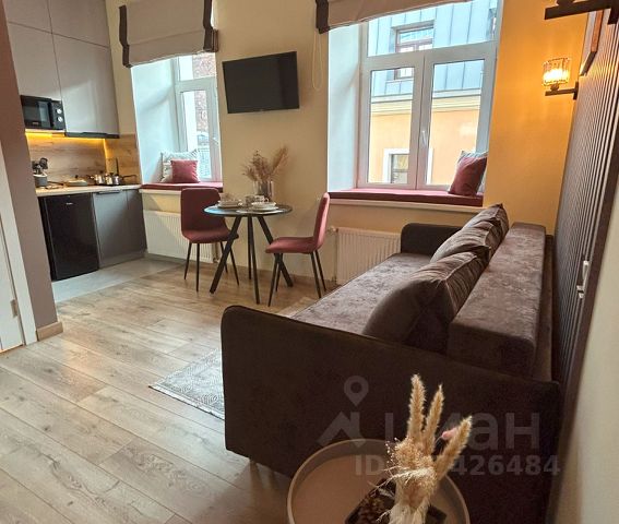 Студия, 19 м², 5/6 этаж