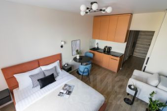 апарт.-студия, 25 м², этаж 9