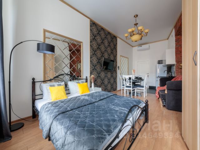 Студия, 28 м², 4/5 этаж