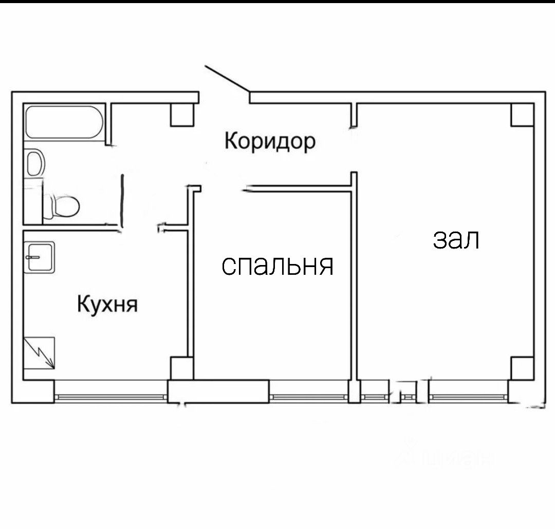 Планировка 2х комнатной квартиры фото 25