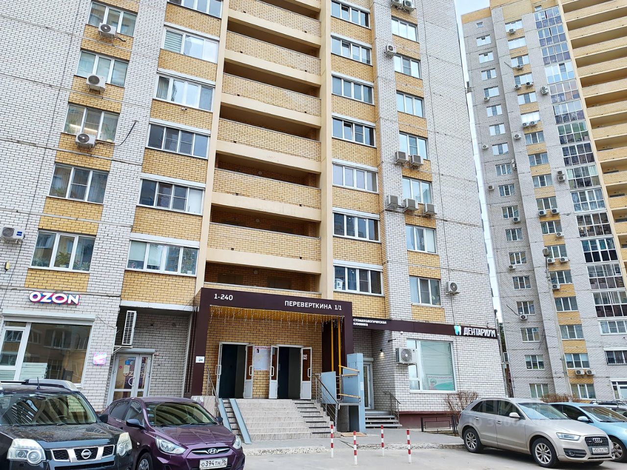 Аренда однокомнатной квартиры 42м² ул. Переверткина, 1/1, Воронеж,  Воронежская область - база ЦИАН, объявление 300073087