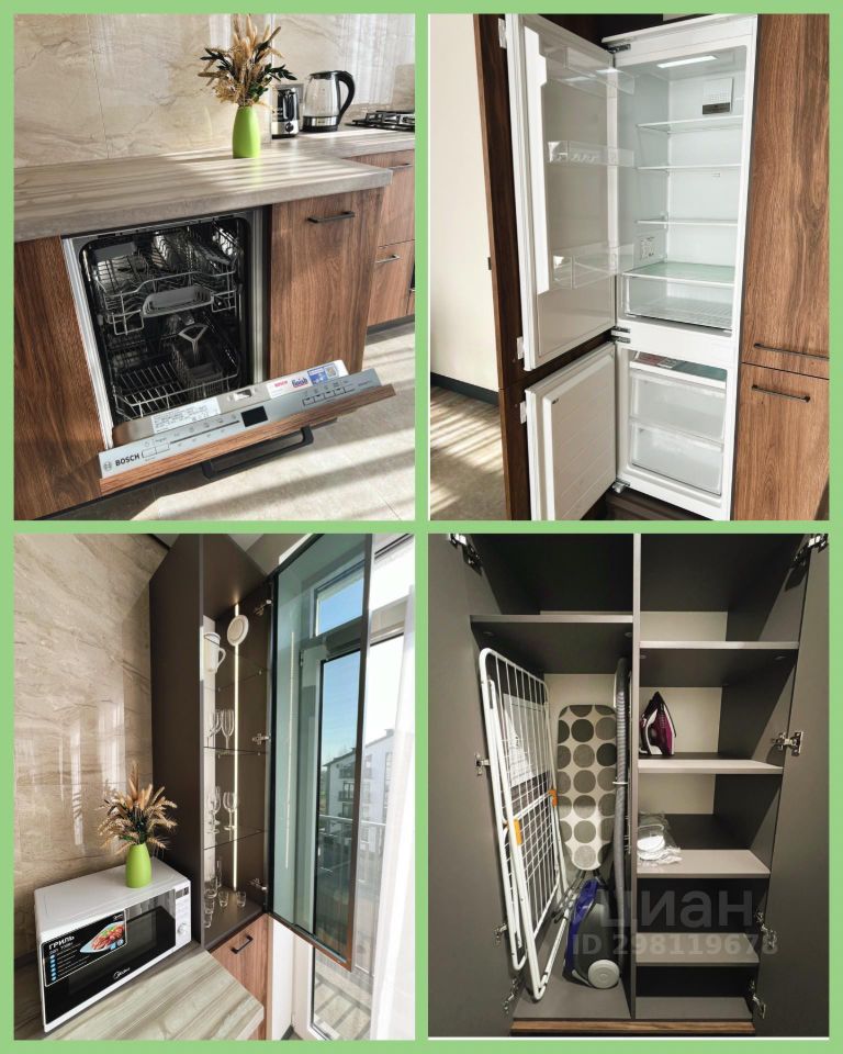 2-к кв. Калининградская область, Зеленоградск ул. Гагарина, 55А (60.0 м²)