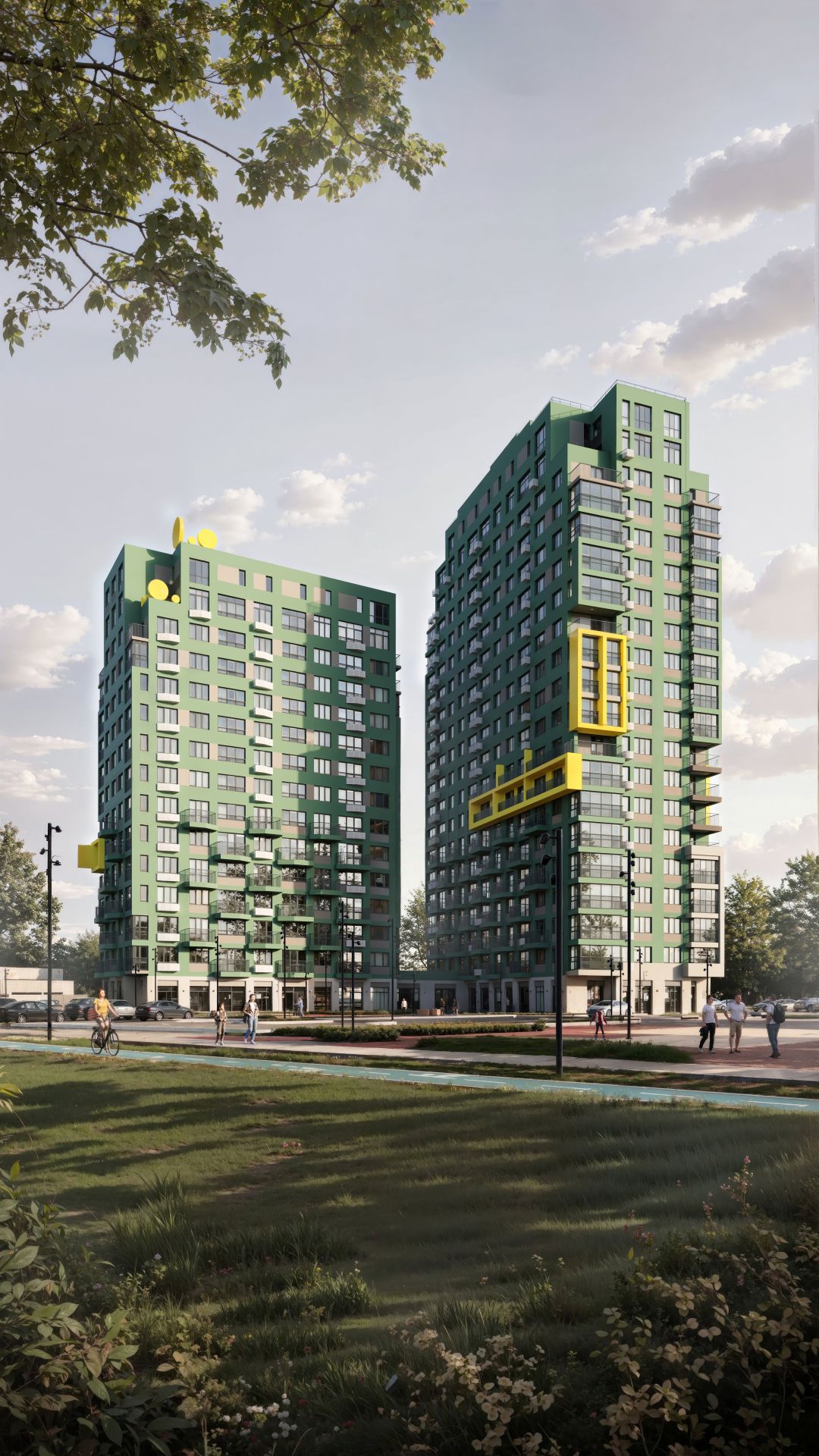 новостройки