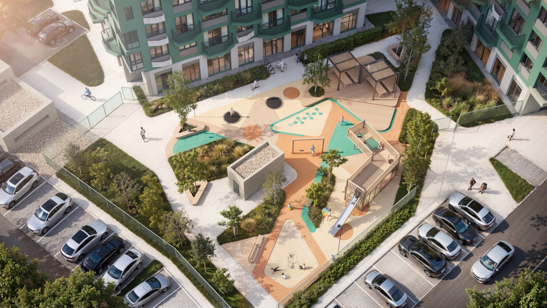 жилой комплекс Приятное окружение