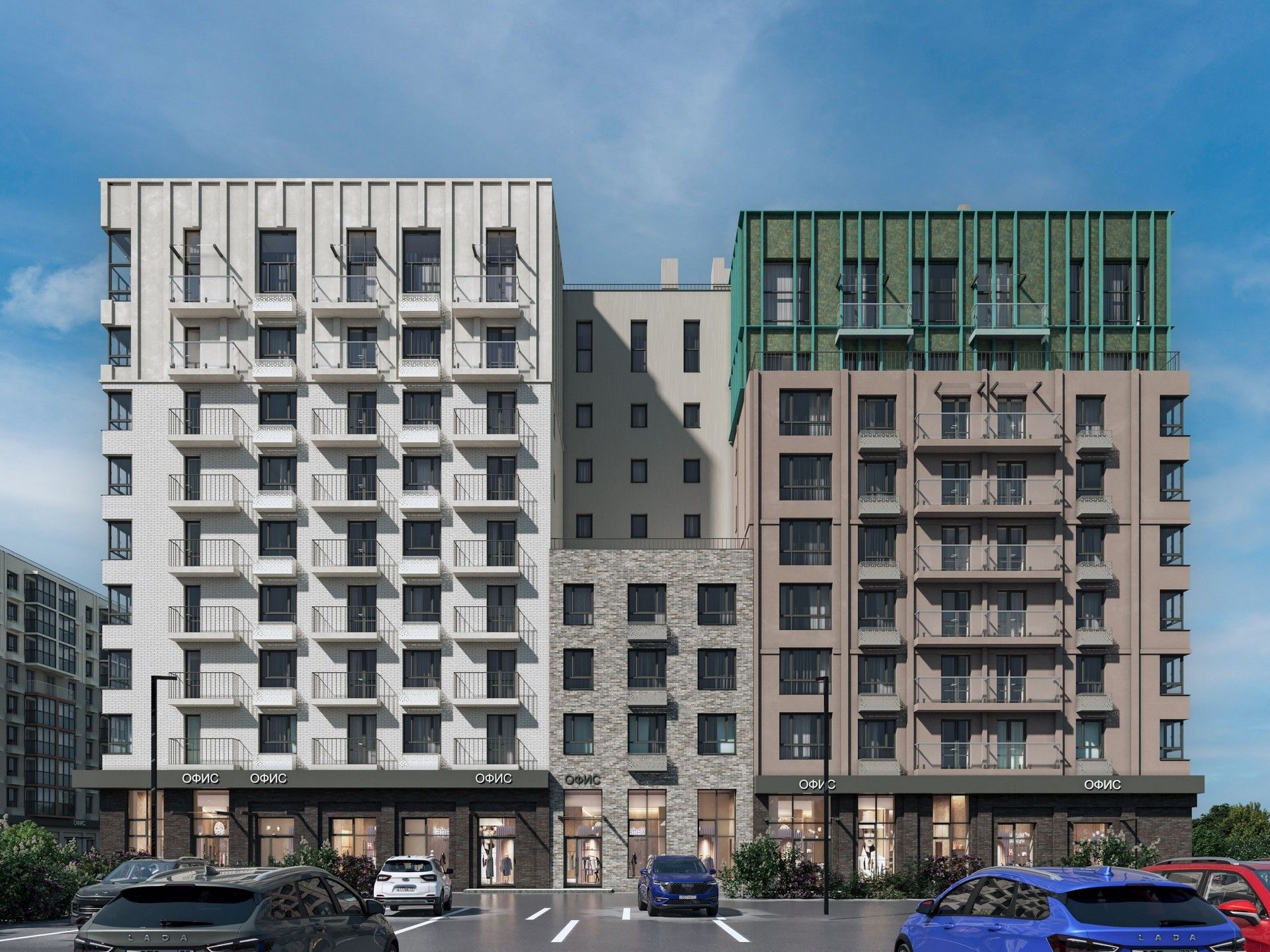 новостройки