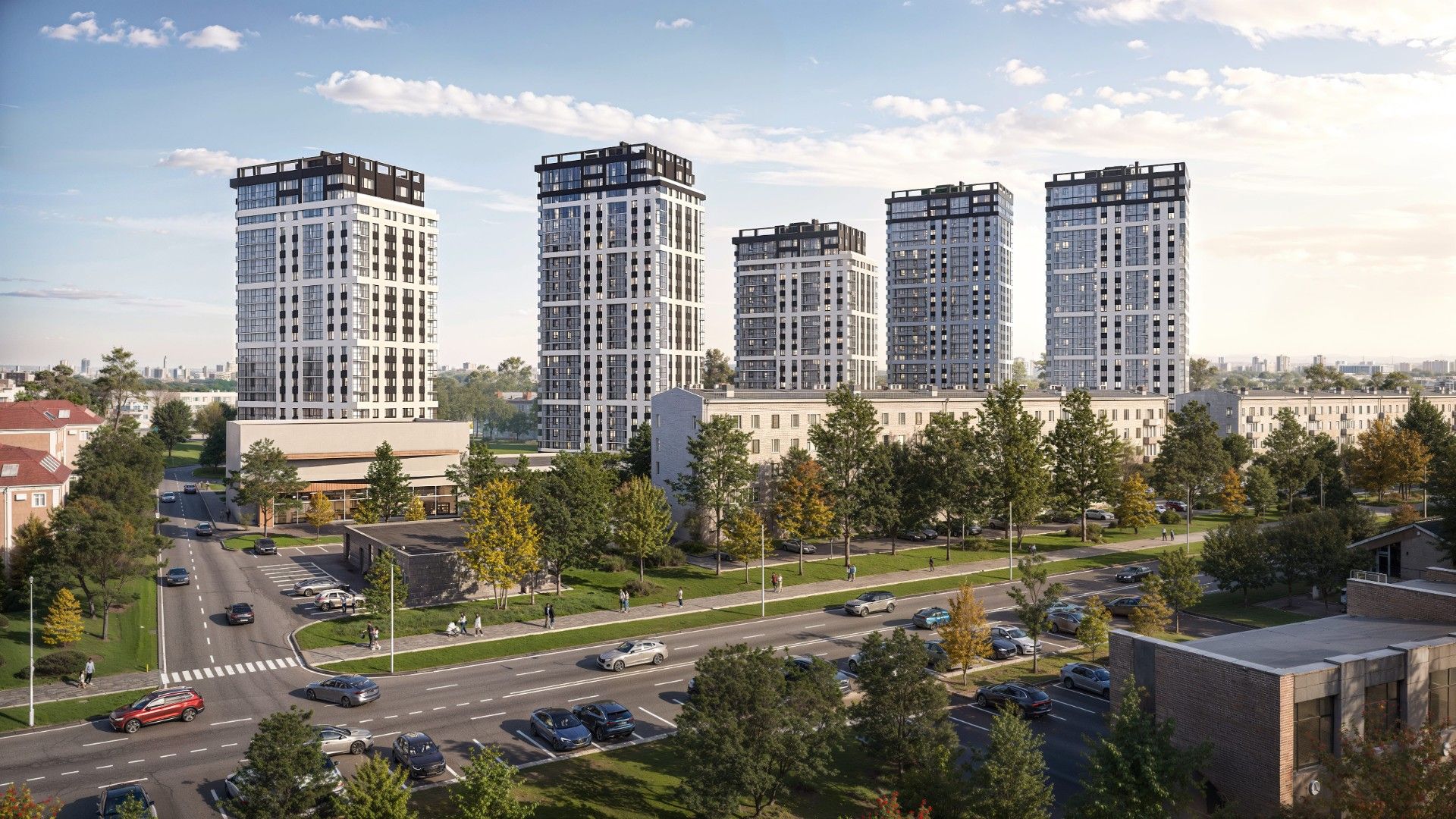 новостройки