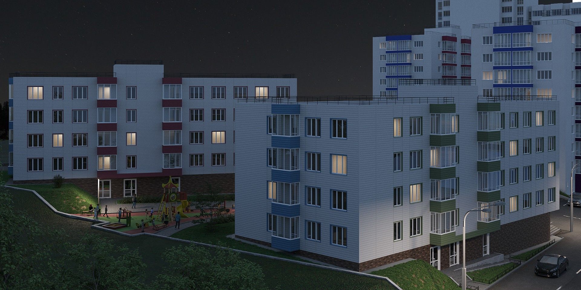 новостройки