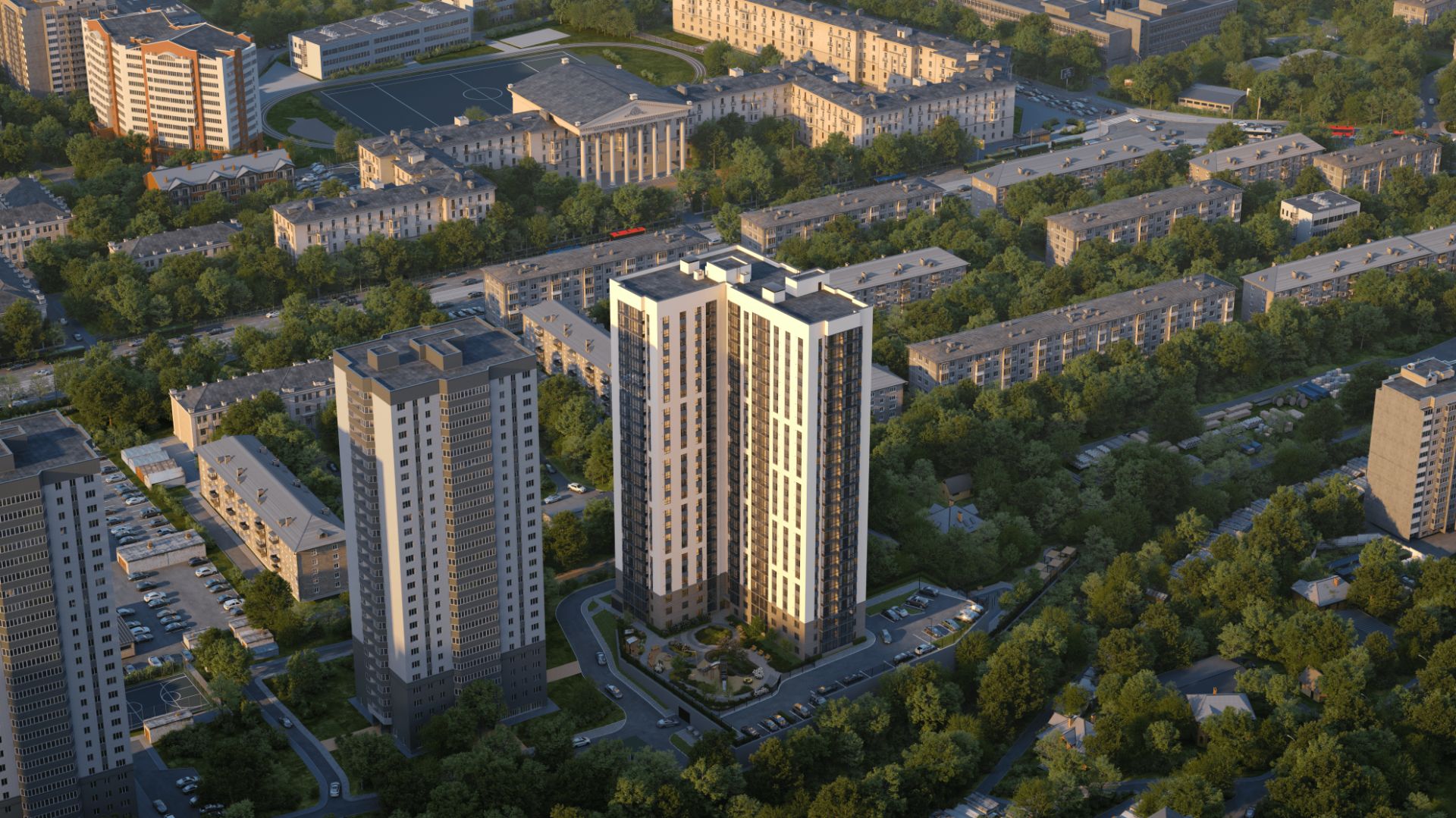 новостройки