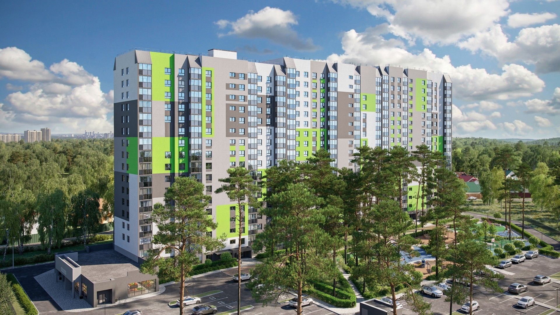 новостройки