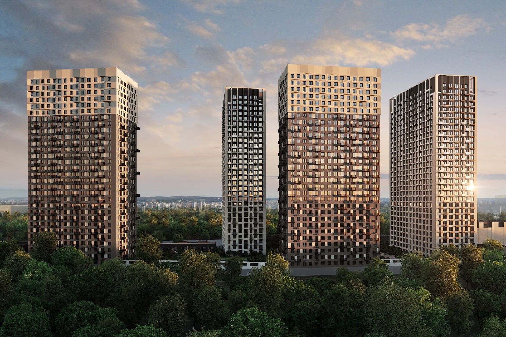 новостройки