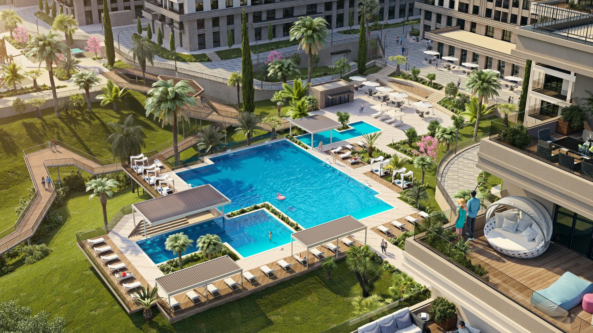 жилой комплекс Residences à la Mer «Нескучный сад» (Резиденс а ла Мер)