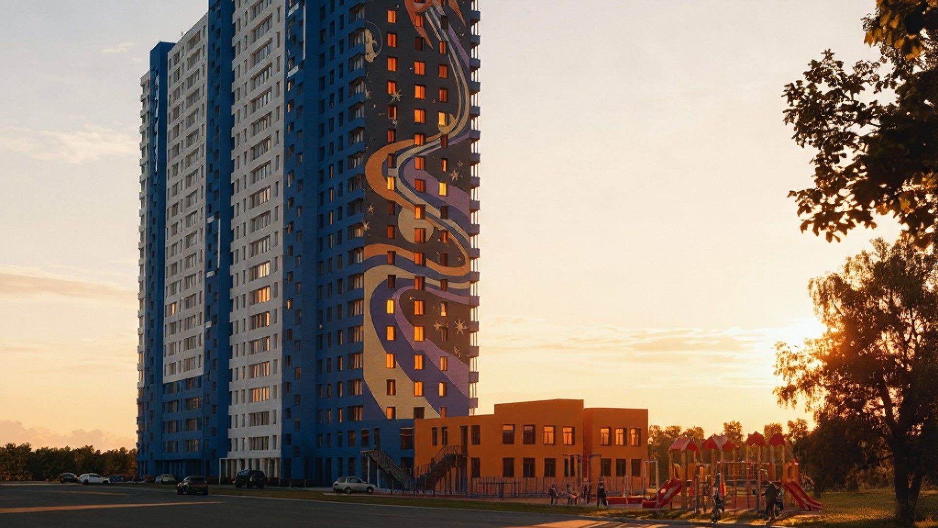 новостройки