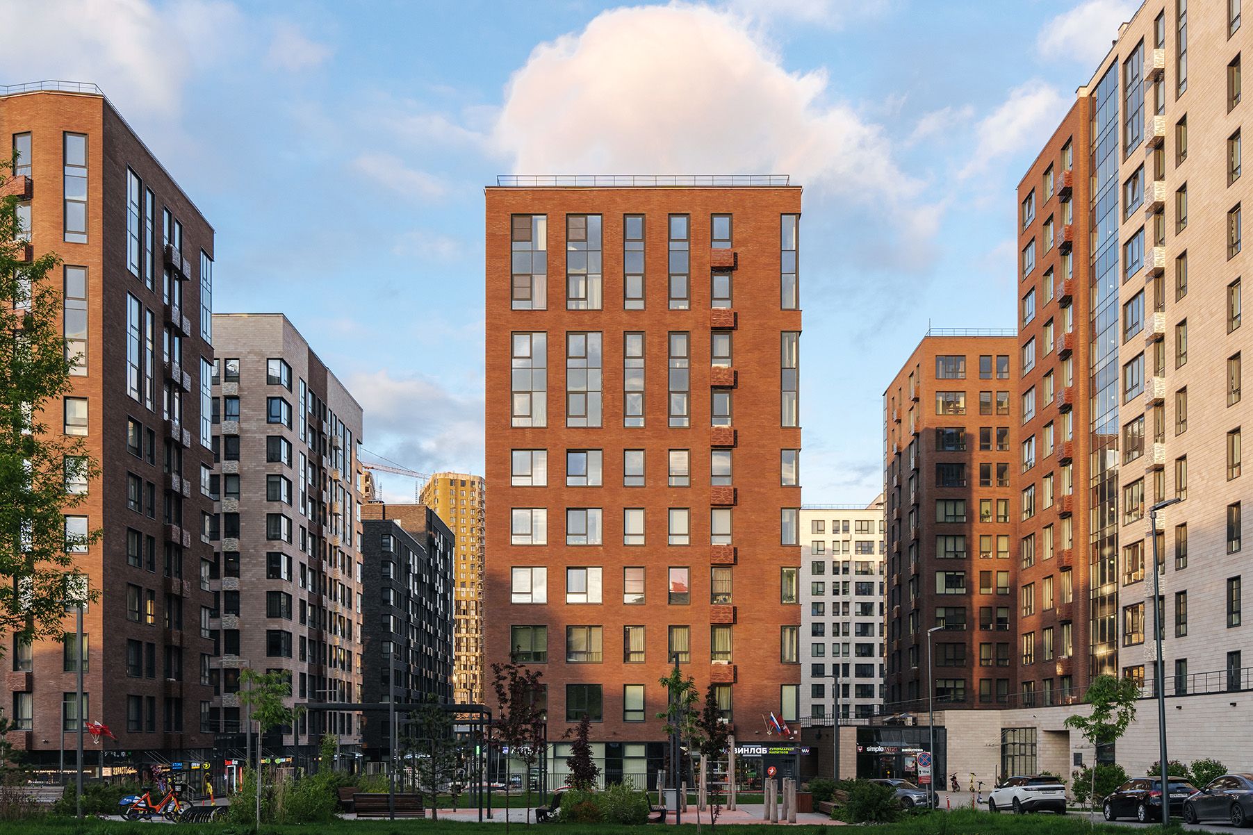 новостройки