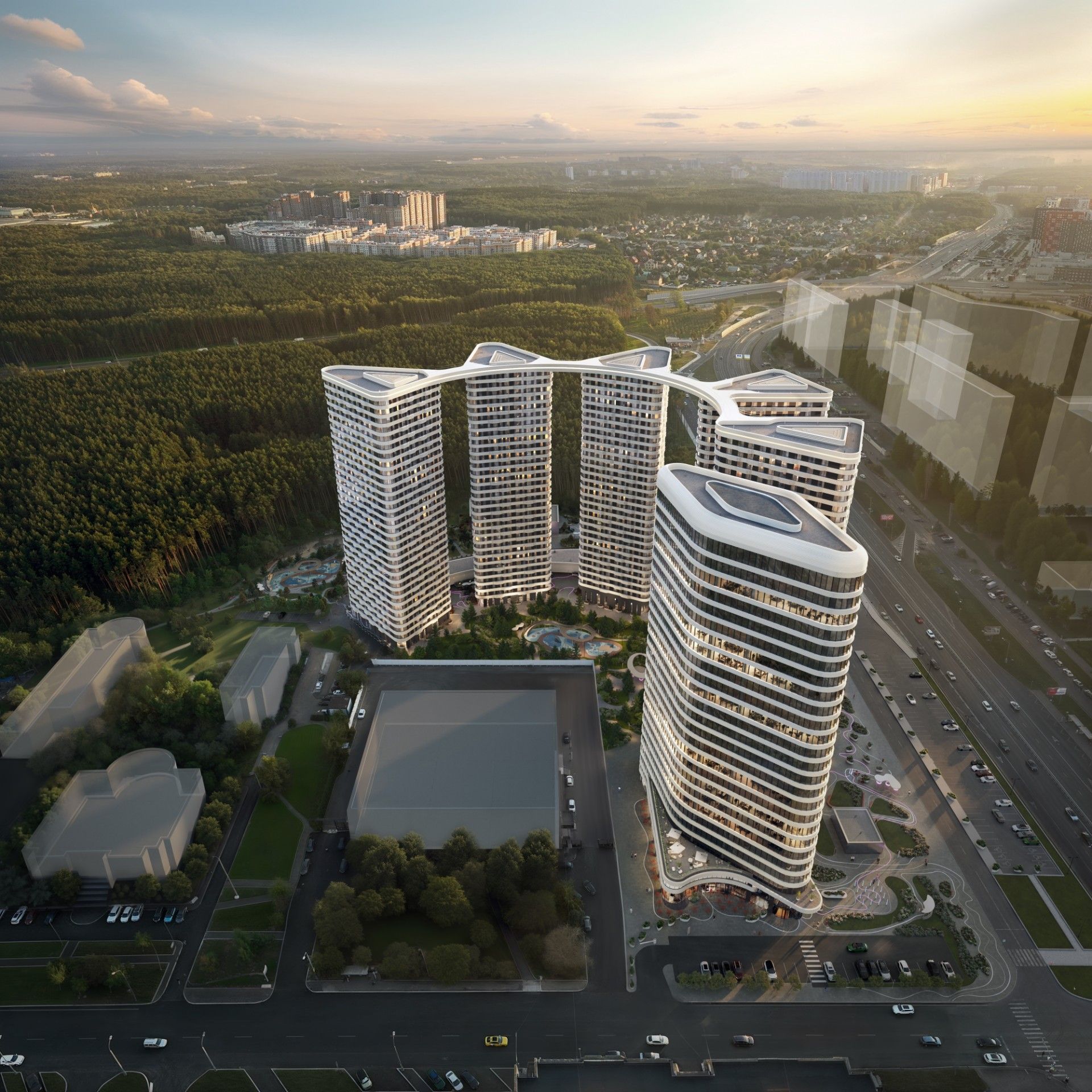 новостройки