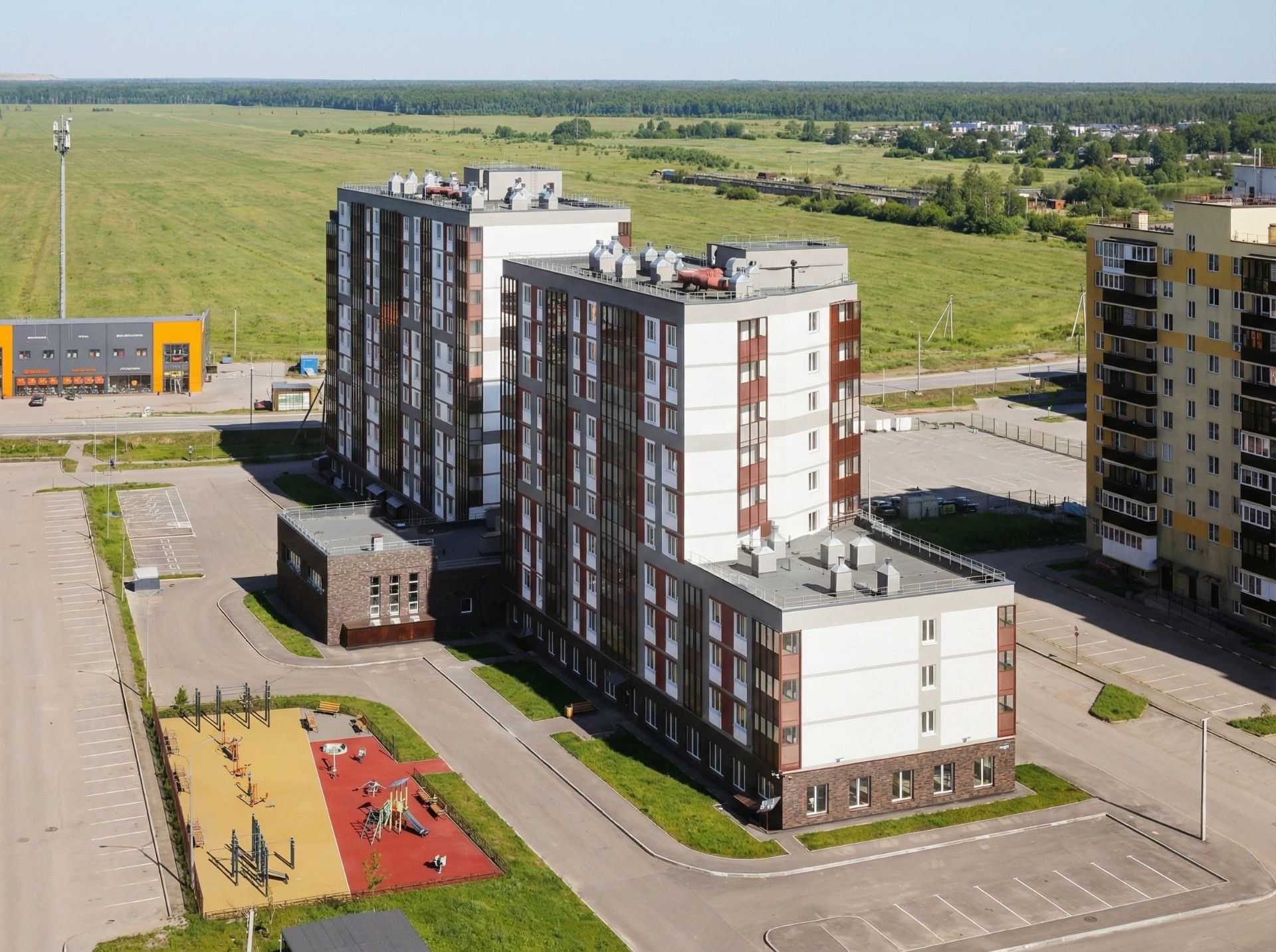 новостройки