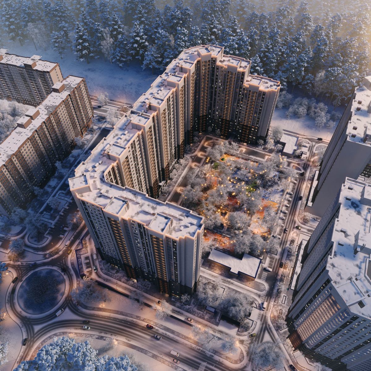 купить квартиру в ЖК РУСИЧ Котельники Парк