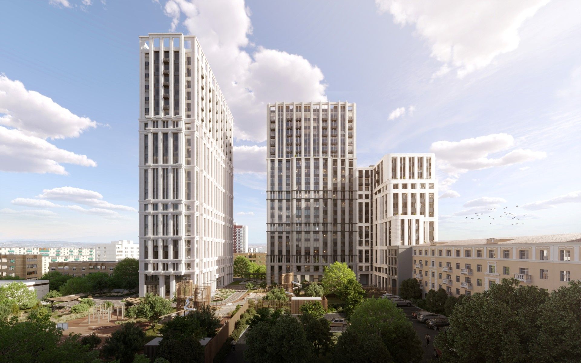 новостройки