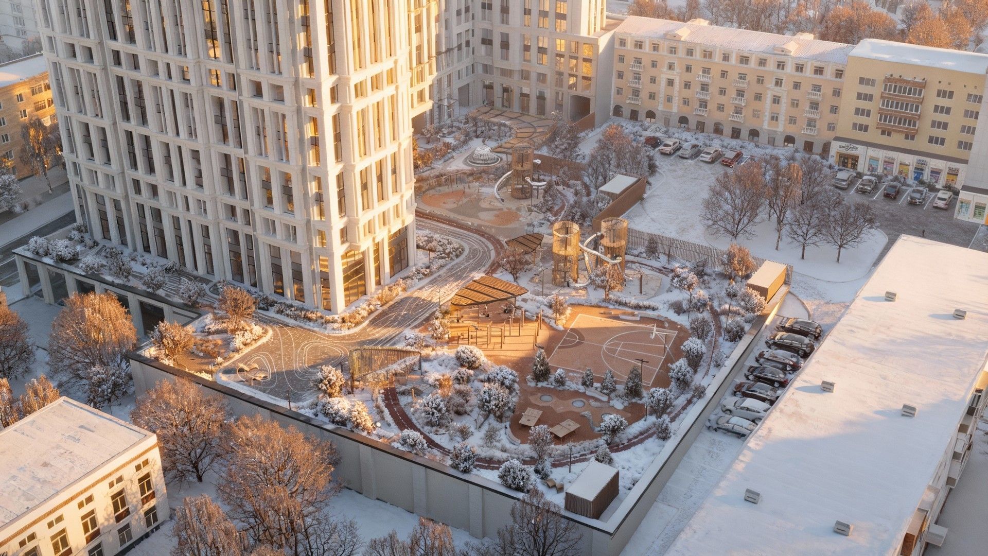 новостройки