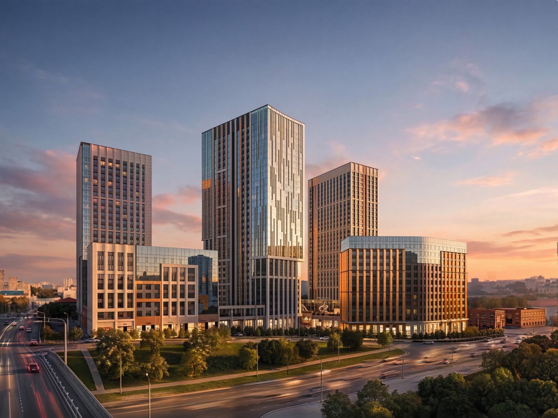 новостройки