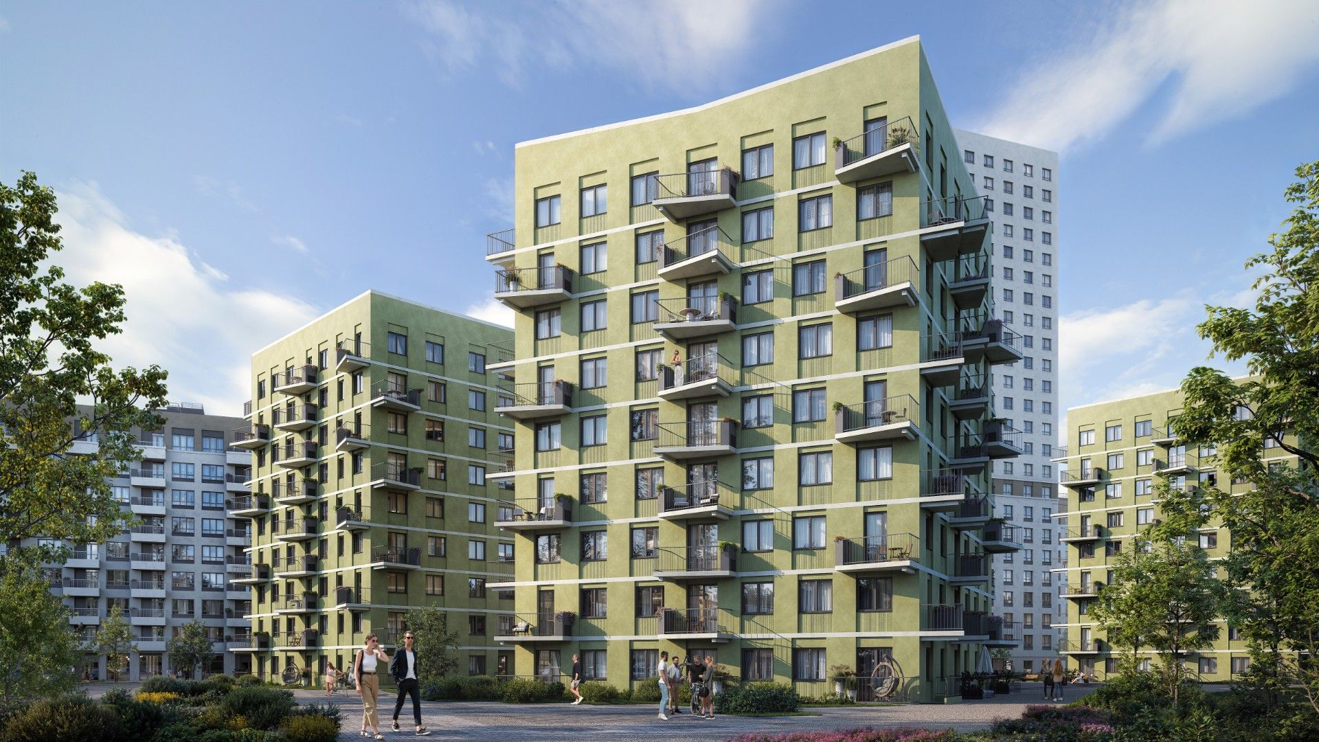 новостройки