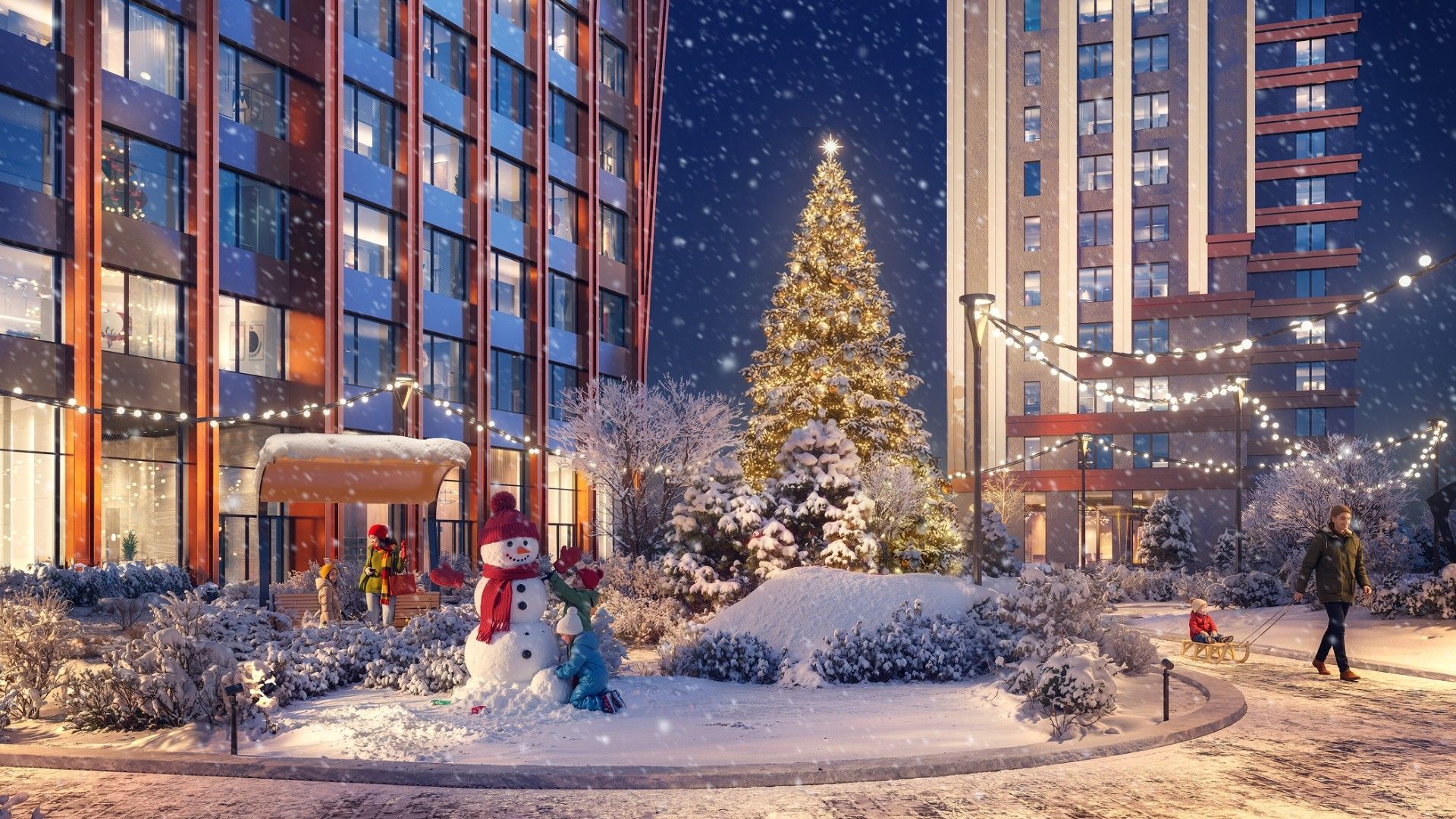 новостройки