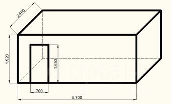 склад 15 м², этаж -1