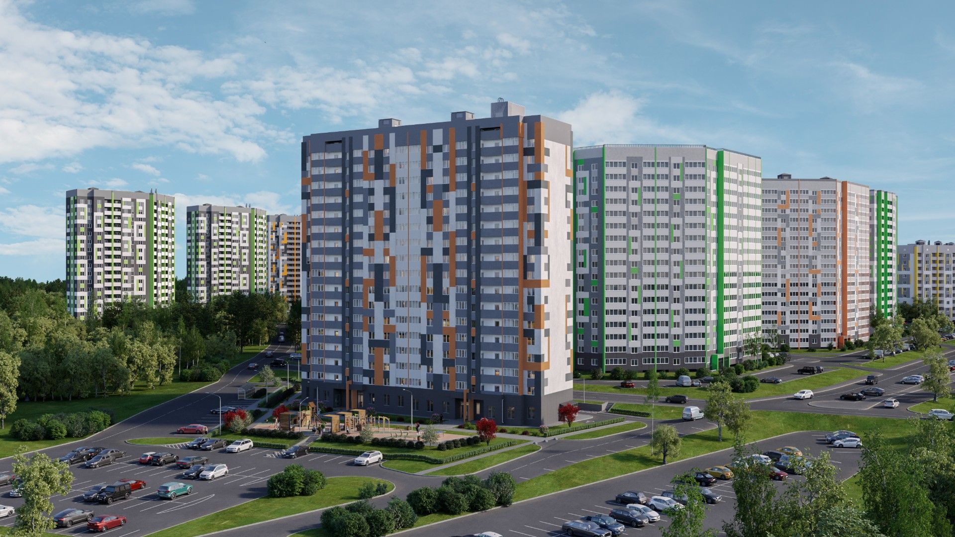 новостройки