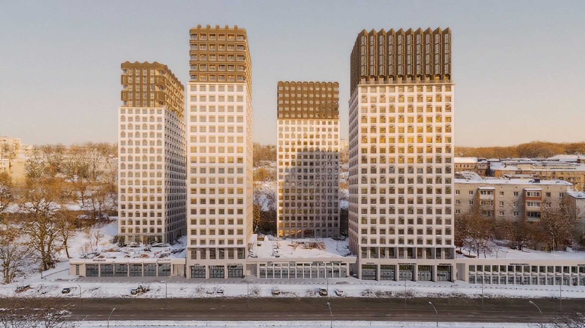 новостройки