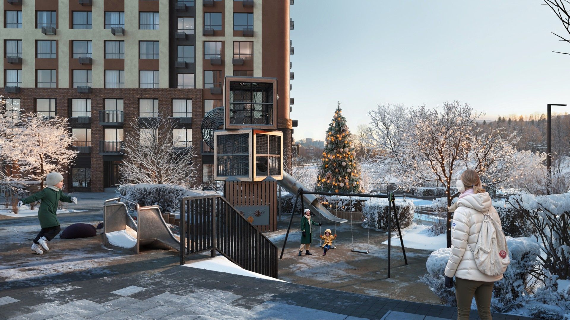 новостройки