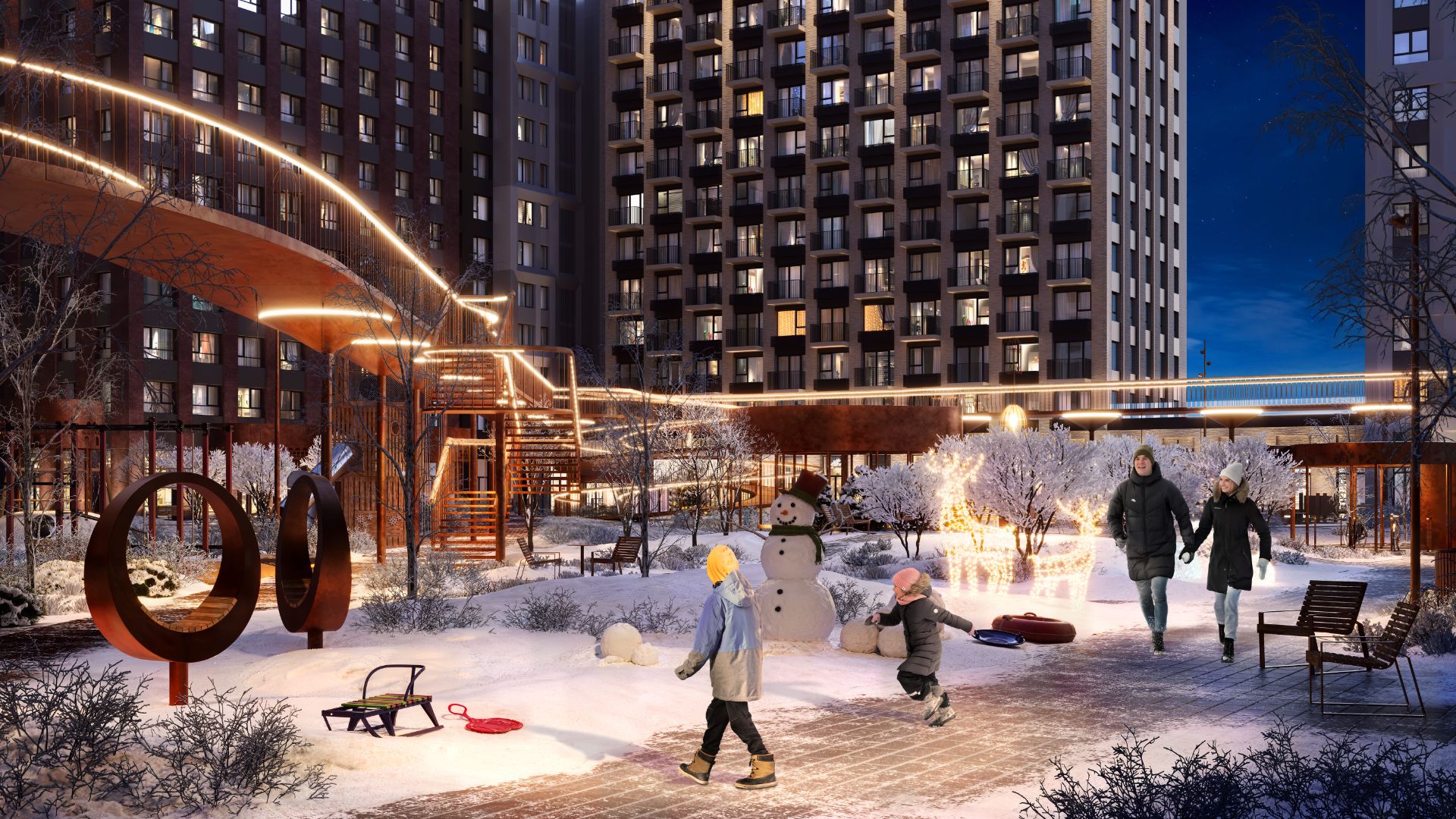 новостройки