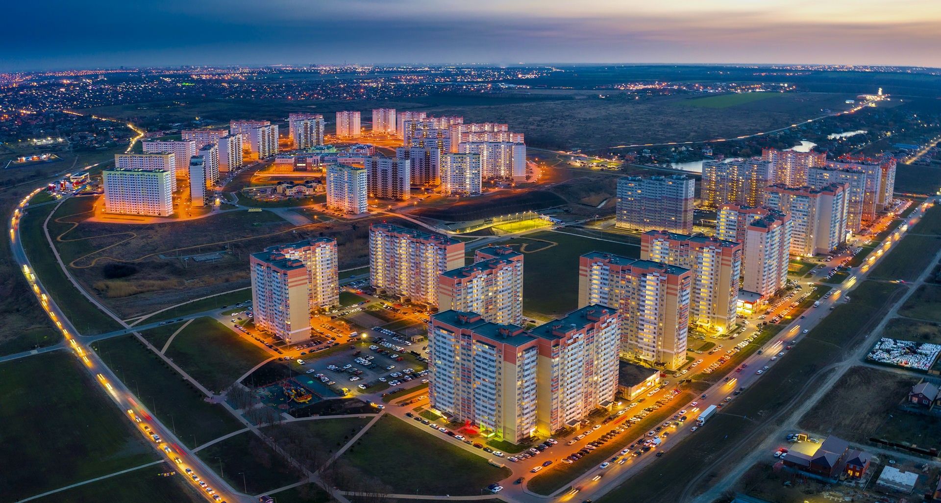 новостройки