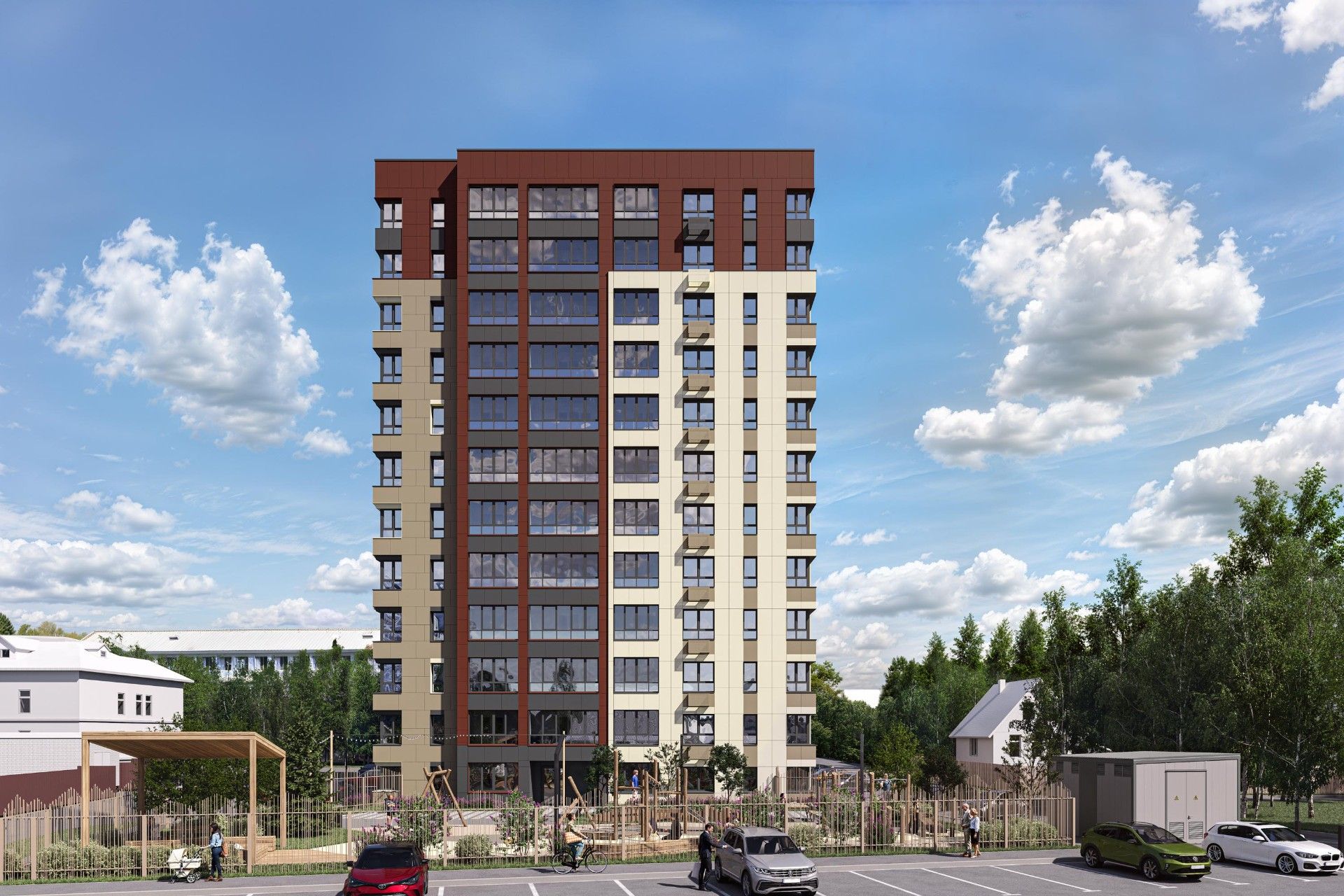 новостройки