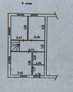 2-этаж. таунхаус 95 м²