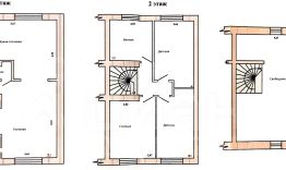 3-этаж. таунхаус 138 м²