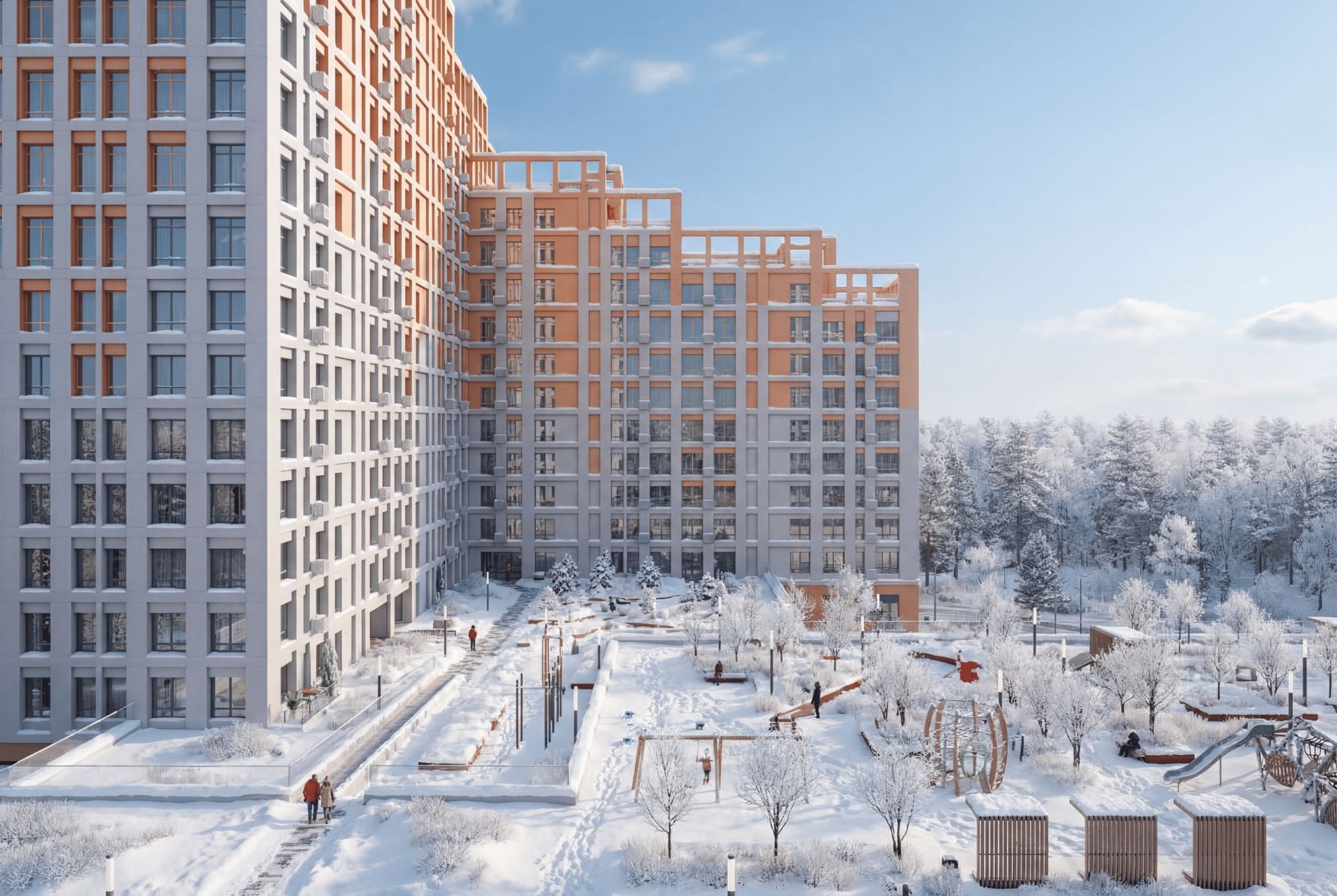 новостройки