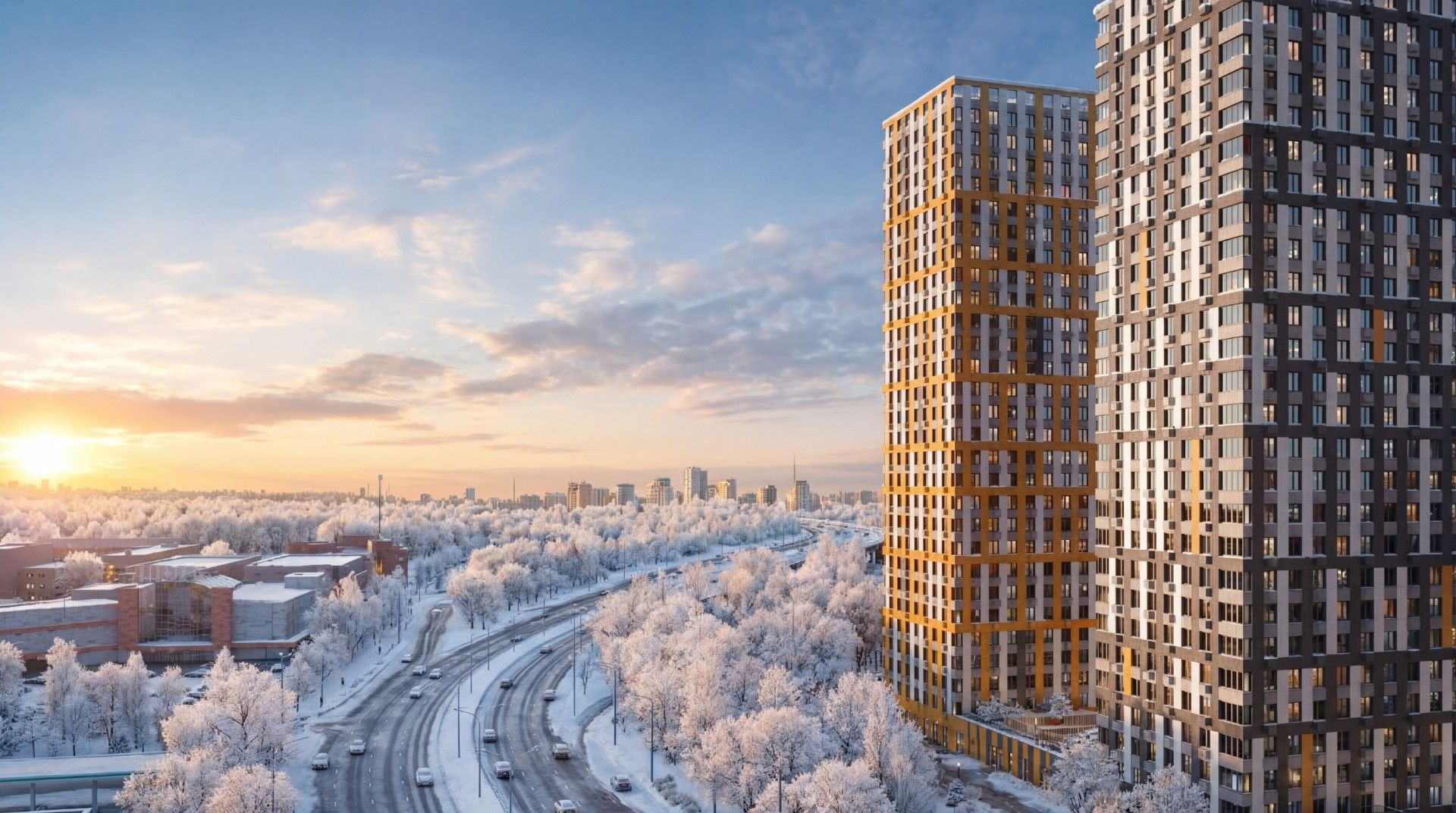 жилой комплекс Тетрис