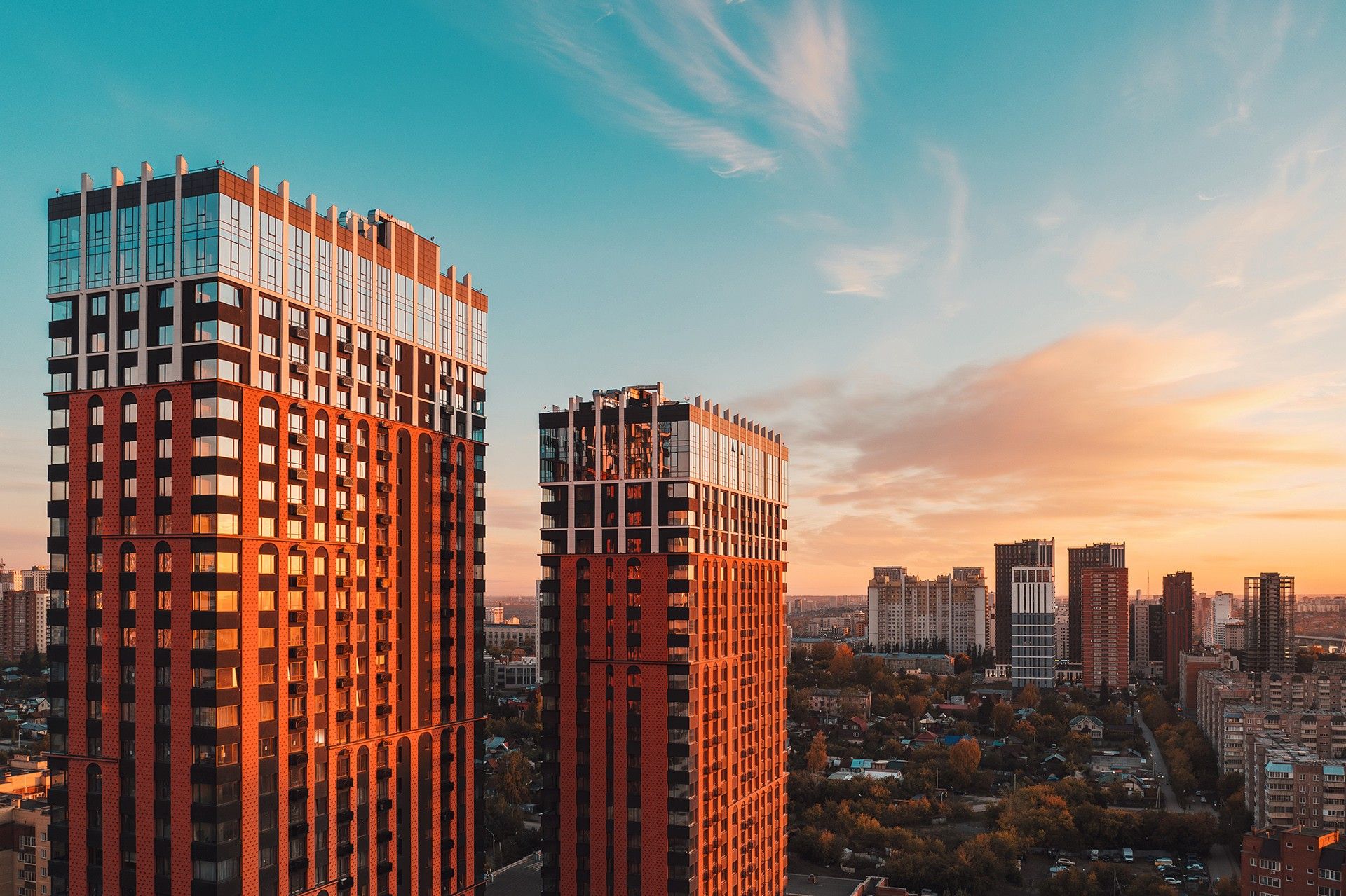 новостройки