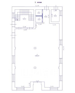 торг. площадь 75 м², этаж 1