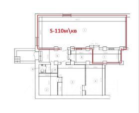 торг. площадь 110 м², этаж -1