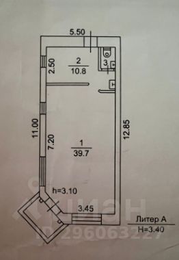 торг. площадь 52 м², этаж 1