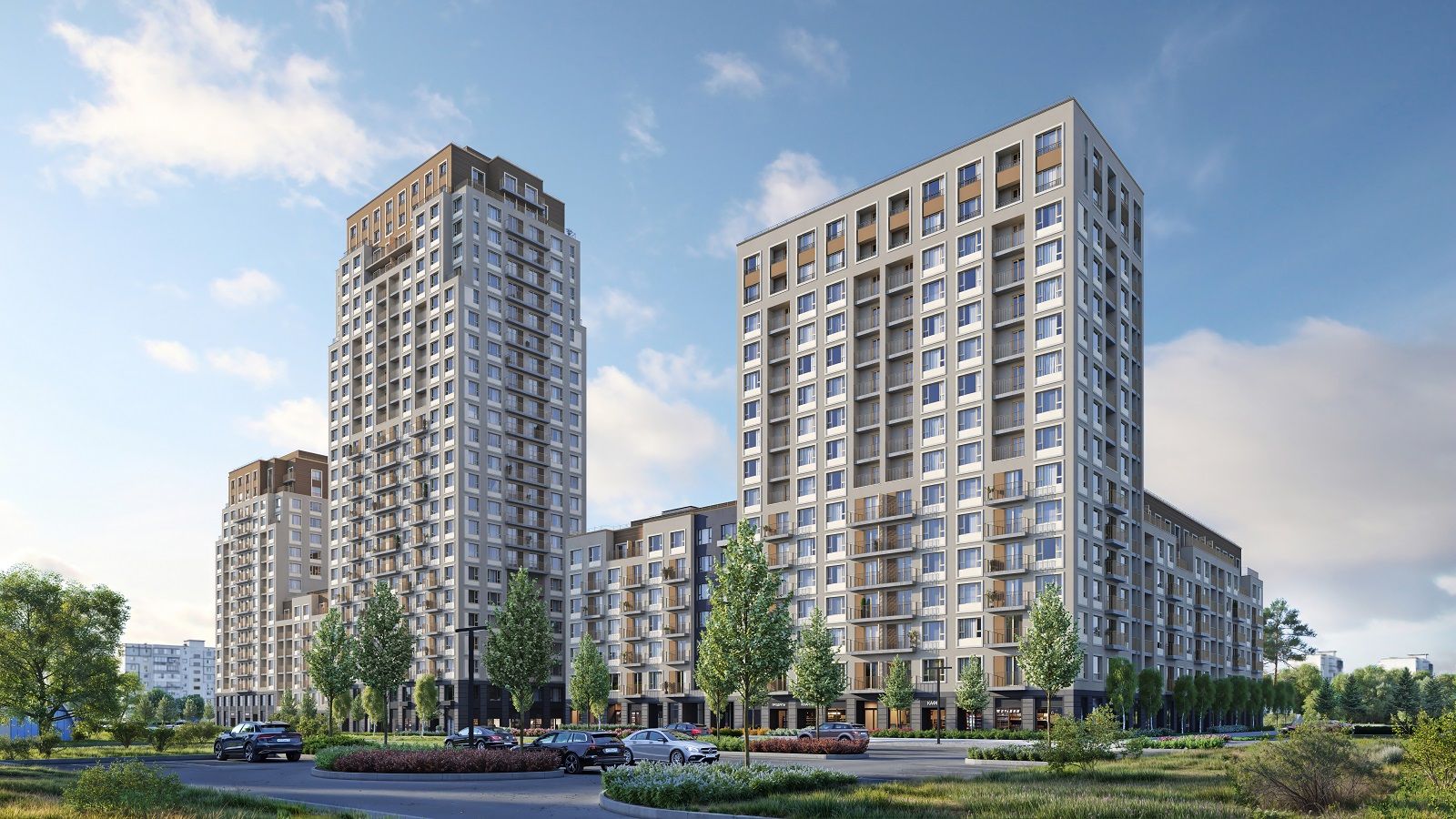 новостройки