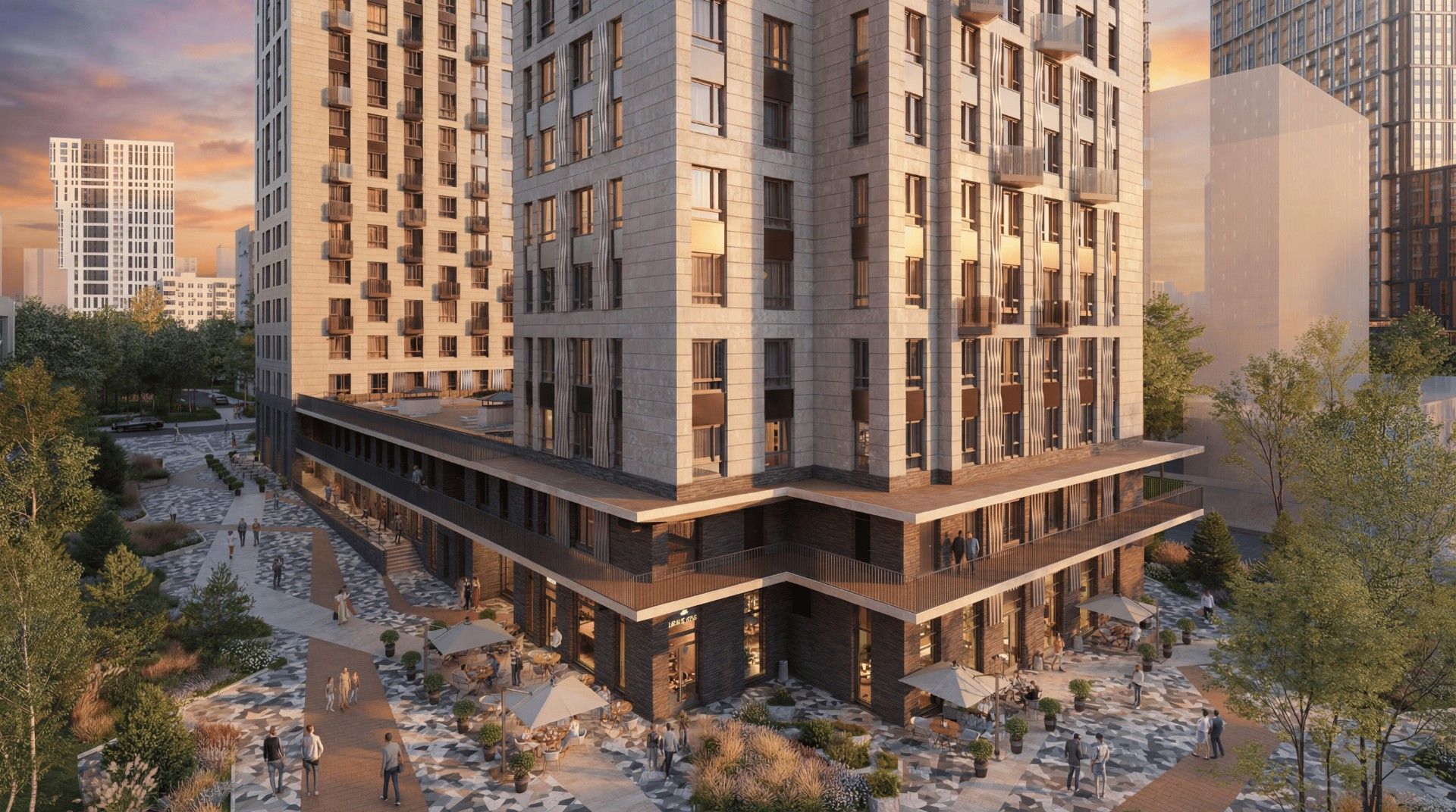 жилой комплекс Трилогия Кристалл