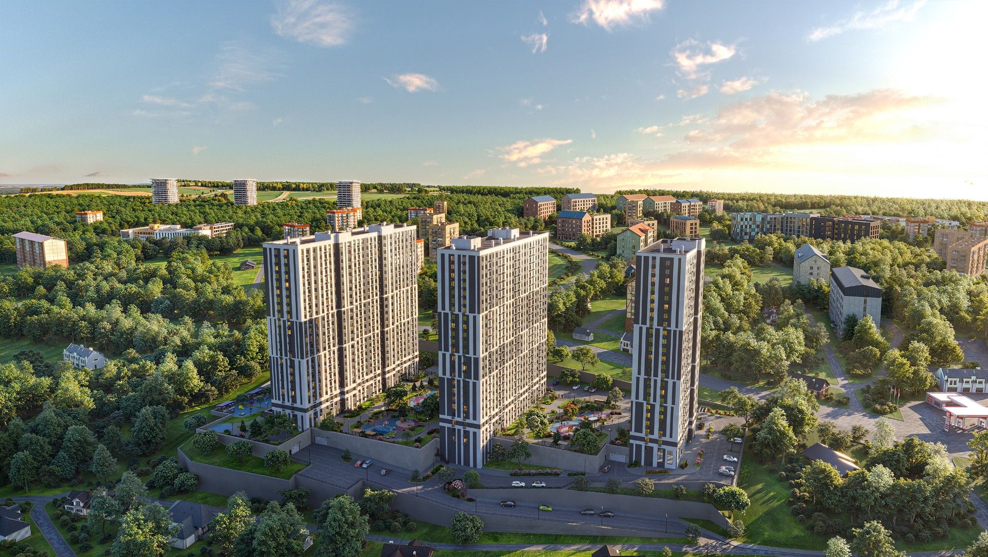 новостройки