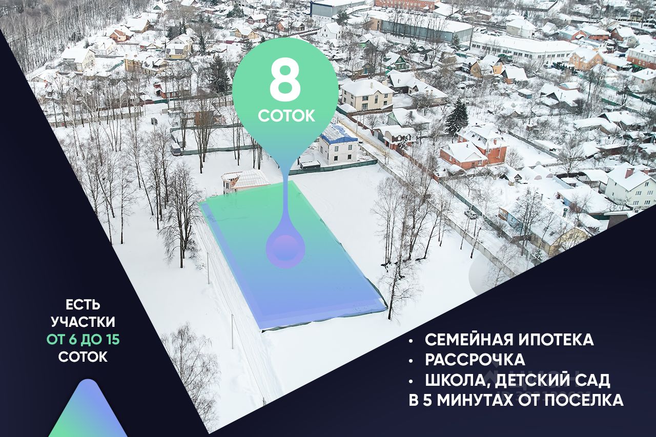 Купить земельный участок в микрорайоне Юбилейный в городе Королев, продажа  земельных участков - база объявлений Циан. Найдено 2 объявления