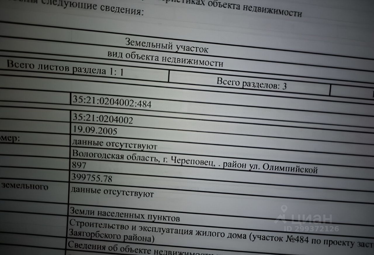 Купить загородную недвижимость на улице Широкая в городе Череповец, продажа  загородной недвижимости - база объявлений Циан. Найдено 2 объявления